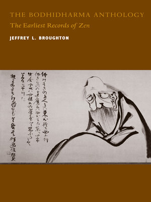 cover image of The Bodhidharma Anthology